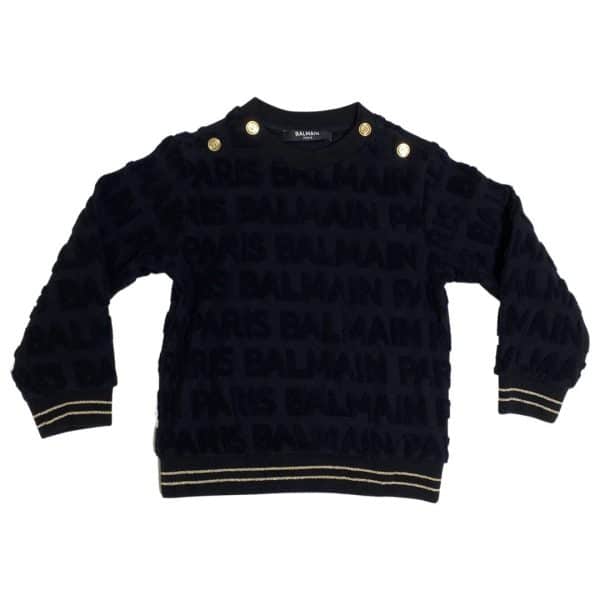 Balmain - Felpa per bimba - Black