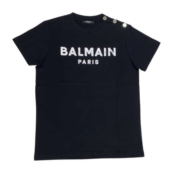 Balmain - T-shirt per ragazzi - Nera