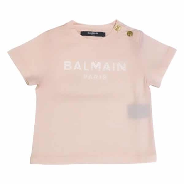 Balmain - T-shirt per bimba - Rosa