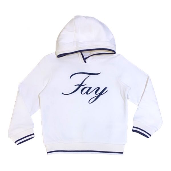 Fay - Felpa per bimbi - White
