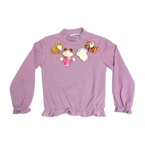 Miss Grant - T-shirt bimba - Lilla