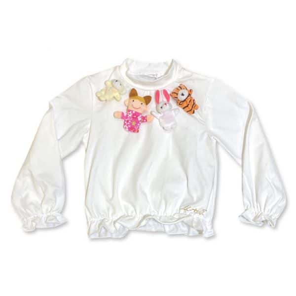 Miss Grant - T-shirt bimba - Bianca