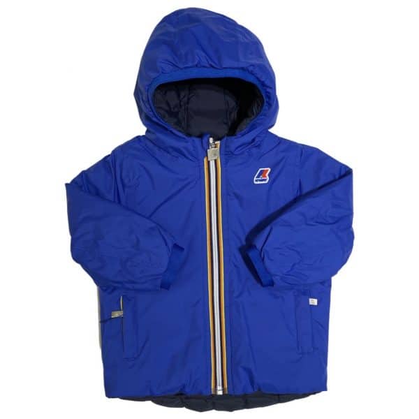 K-way - Giubbino reversibile bimbo - Azzurro blu