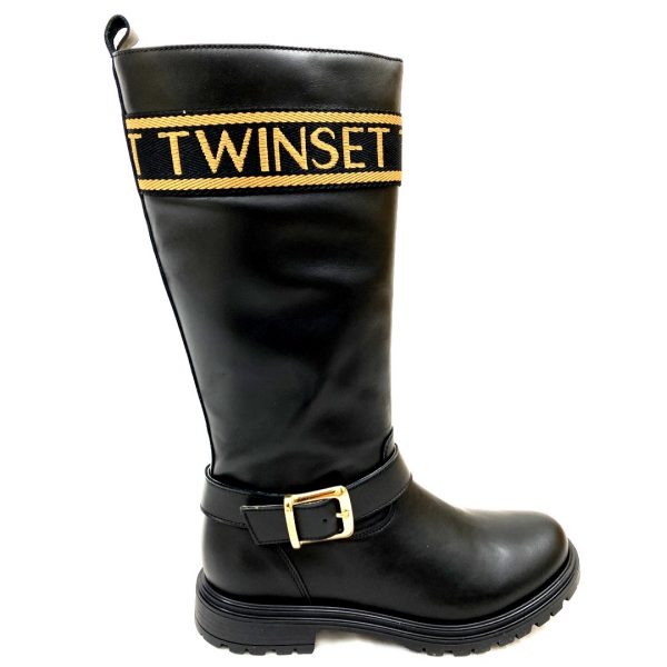 Twinset - Stivale bimba - Black