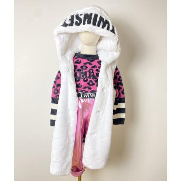 Twinset - Smanicato bimba - White