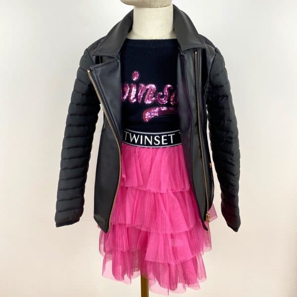 Twinset - Giubbino bimba - Black
