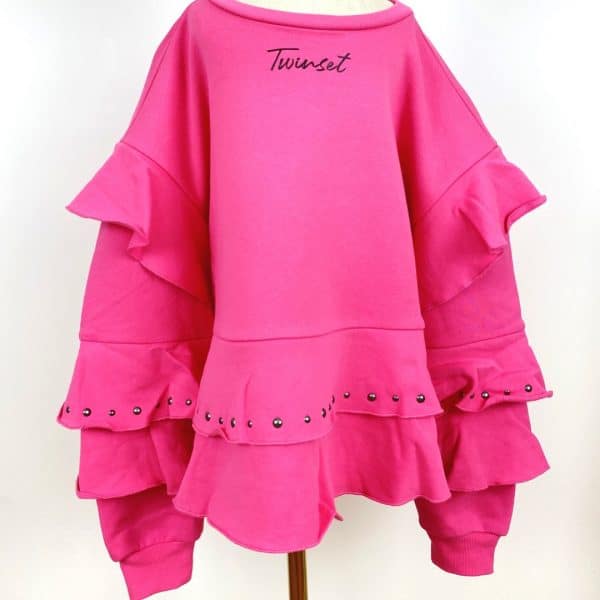 Twinset - Felpa bimba - Fucsia