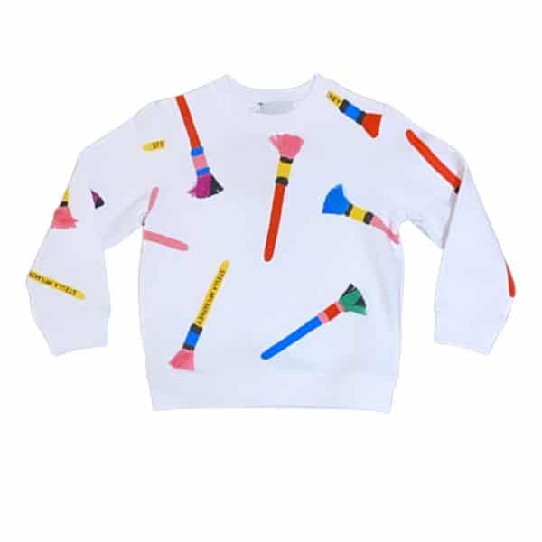 Stella McCartney - Felpa bimba - White