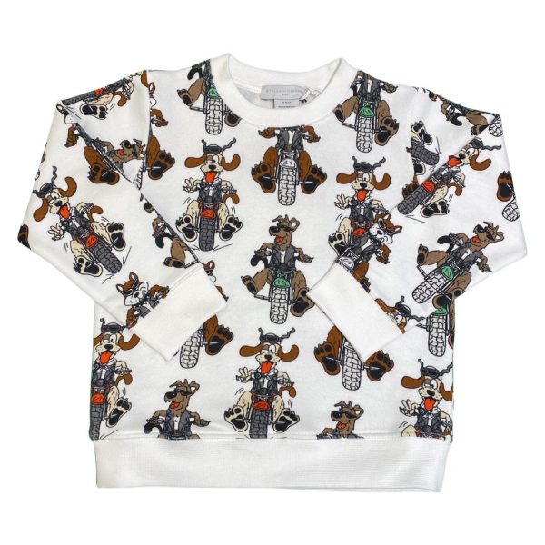 Stella McCartney - Felpa bimbo - White