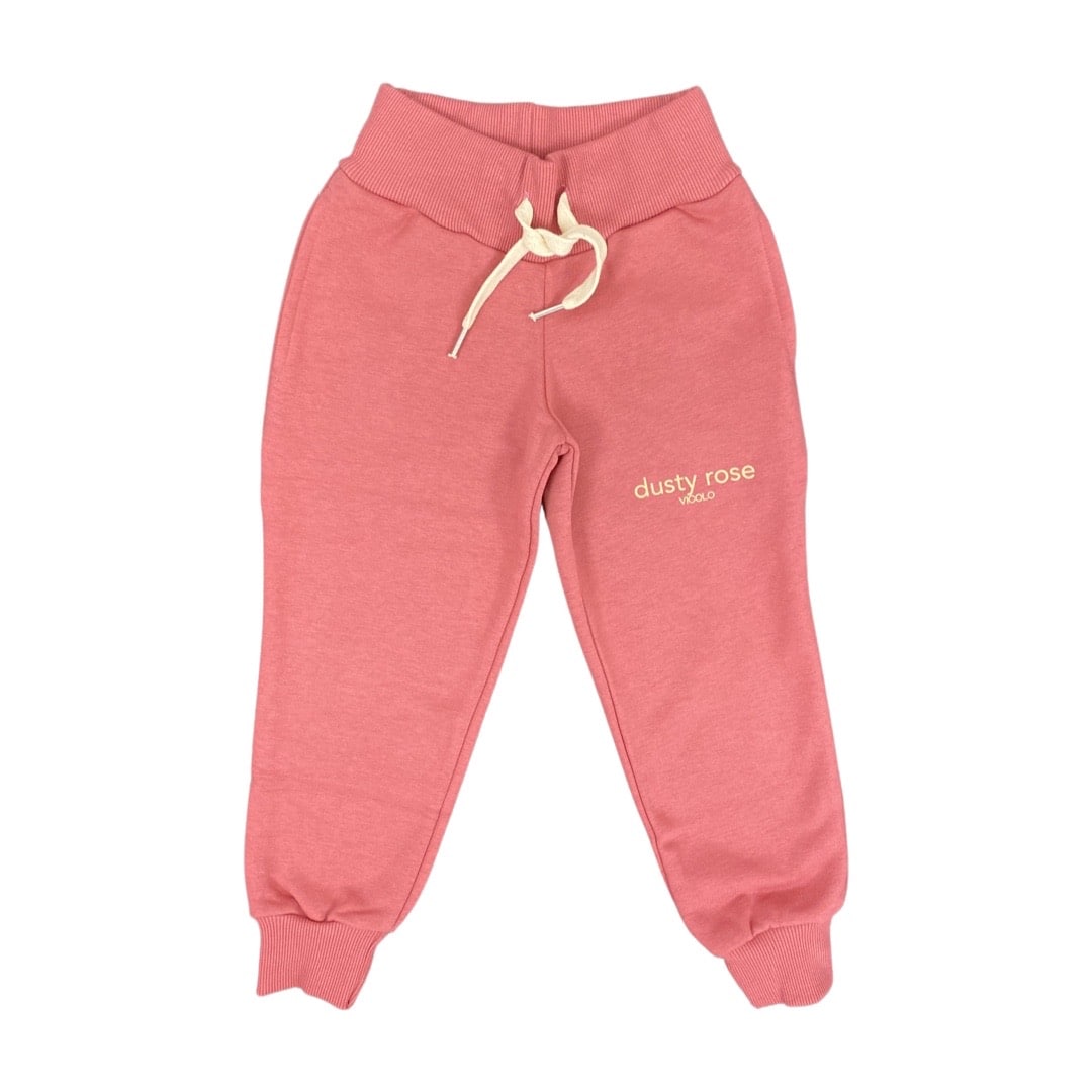 Vicolo - Pantalone in felpa bimba - Dusty rose - C'era una volta