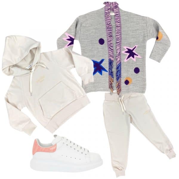Vicolo - Cardigan bimba - Multicolor