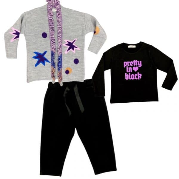 Vicolo - Pantalone bimba - Black