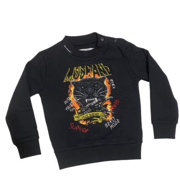 My Brand - Felpa per ragazzi - Black