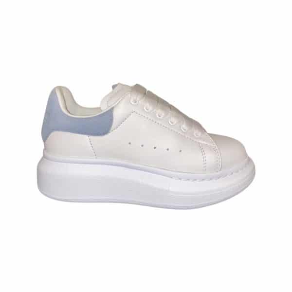 Alexander McQueen - Sneaker bambini - Bianco cielo