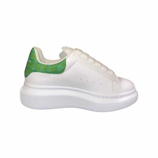Alexander McQueen - Sneaker bambini - Bianco verde
