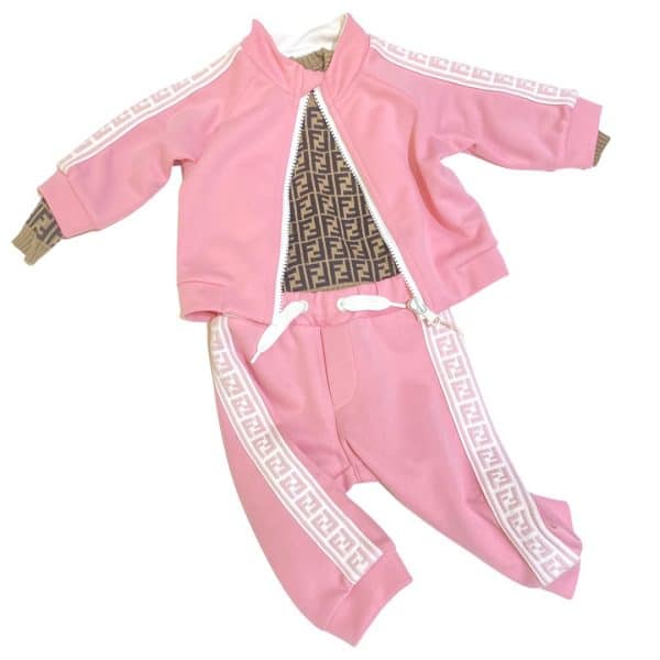 Fendi - Pantalone bimba - Rosa
