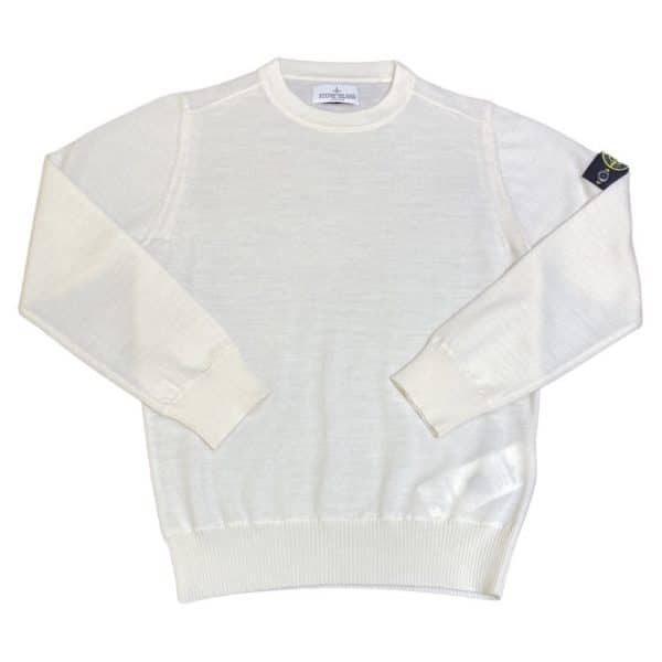 Stone Island - Maglioncino bimbi - Bianco