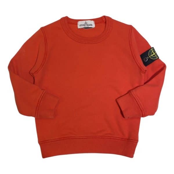 Stone Island - Felpa bimbi - Rossa
