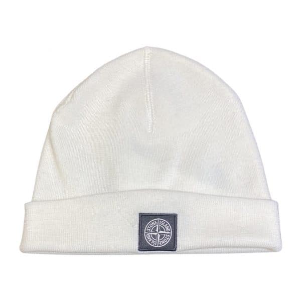 Stone Island - Cappello bimbi - Bianco