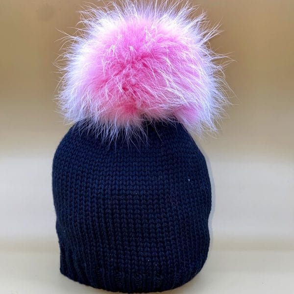Catya - Cappello pon pon - Nero