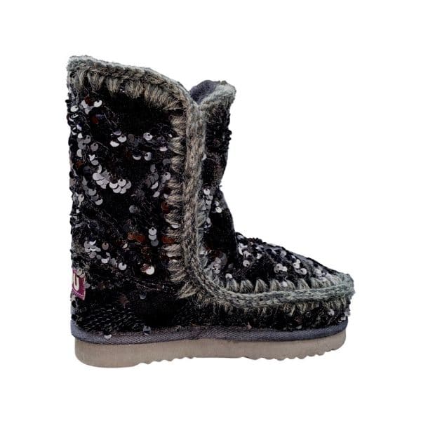 Mou - Eskimo boots - Nero paillettes