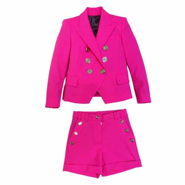 Balmain - Bermuda per bimba - Fucsia