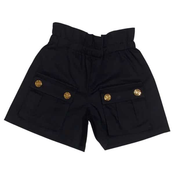 Balmain - Bermuda per bimba - Black