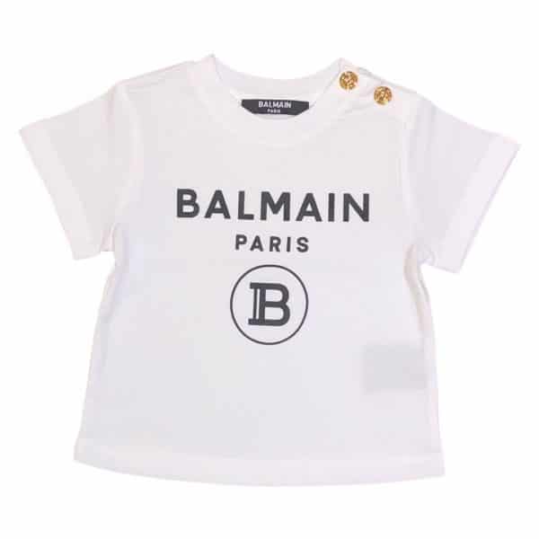 Balmain - T-shirt per bimbi - White