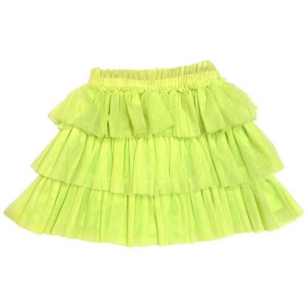 Twinset - Gonna bambina - Verde fluo