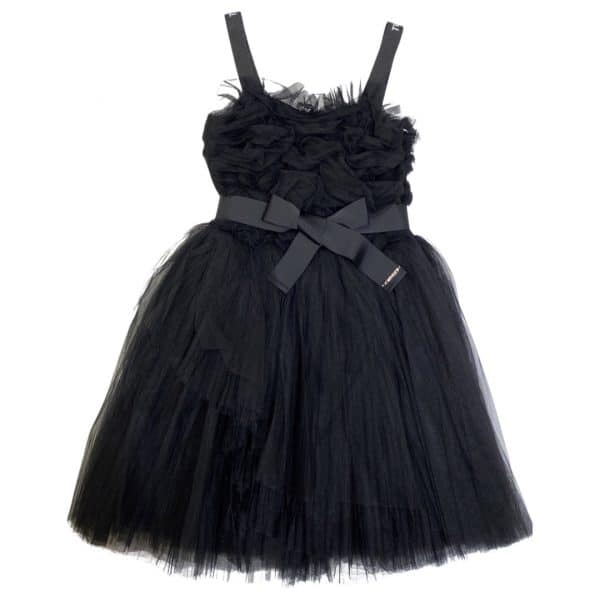 Twinset - Abito in tulle bambina - Nero