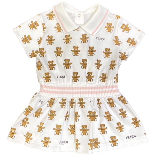 Fendi - Abito per bimba - Bianco