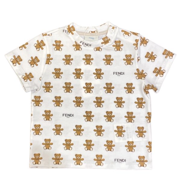 Fendi - T shirt bimbi - Bianco