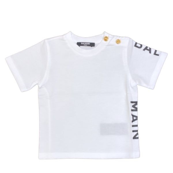 Balmain - T-shirt bimbi  - Bianca