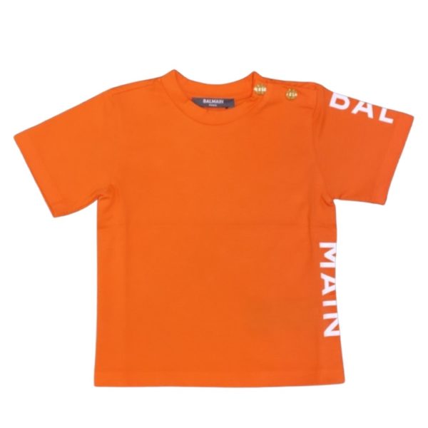 Balmain - T-shirt bimbi - Arancione