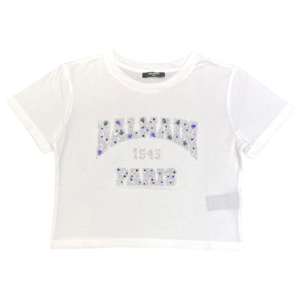 Balmain - T-shirt bambina - Bianca