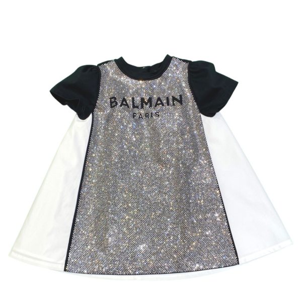 Balmain - Abito bimba - Nero bianco