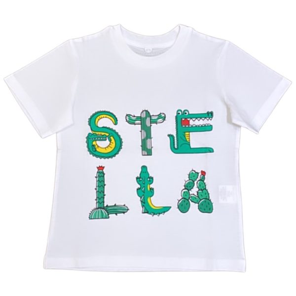 Stella McCartney - T-shirt bambino - Bianca