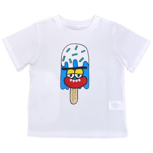 Stella McCartney - T-shirt bambino - Bianca