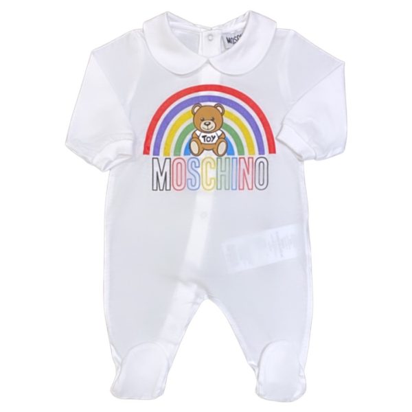 Moschino - Tutina Reinbow - Bianco