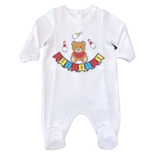 Moschino - Tutina Toy - bianca