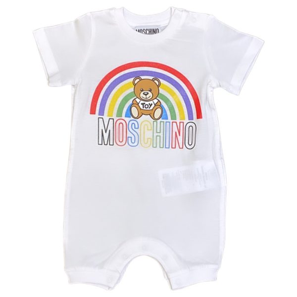 Moschino - Pagliaccetto per neonati - Bianco