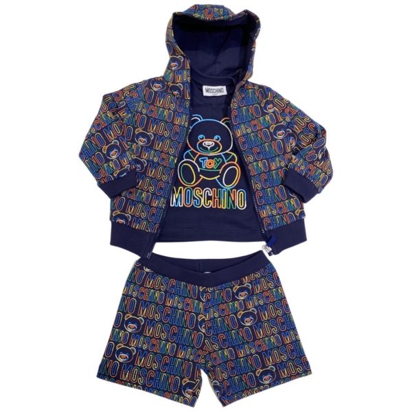 Moschino - Felpa per neonati - Blu