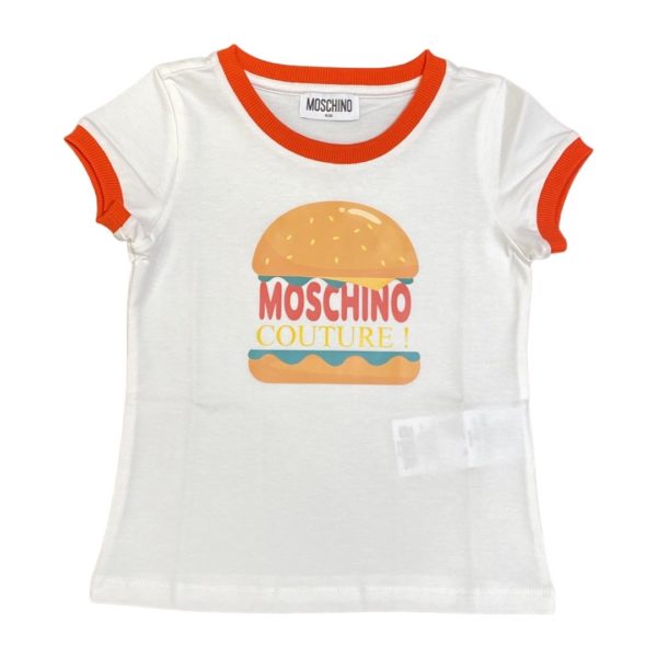 Moschino - T-shirt per bimba - Bianca
