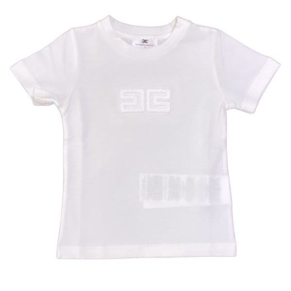 Elisabetta Franchi - T-shirt bimba - Bianca