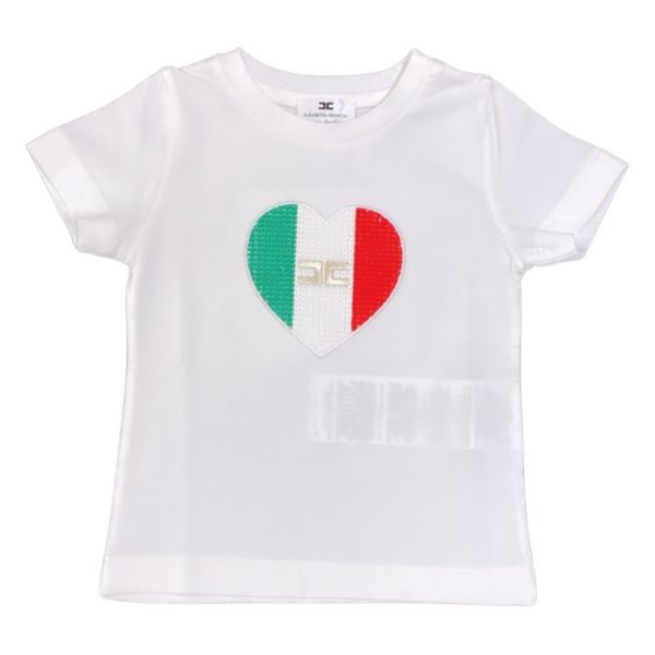 Elisabetta Fanchi - T-shirt bambina - Bianca