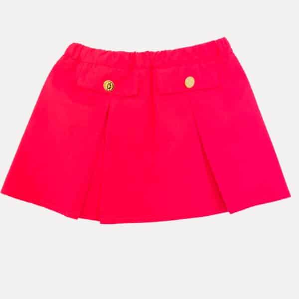 Elisabetta Franchi - Gonna bambina - Fucsia