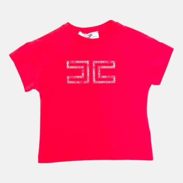 Elisabetta Franchi - T shirt bambina - Fucsia