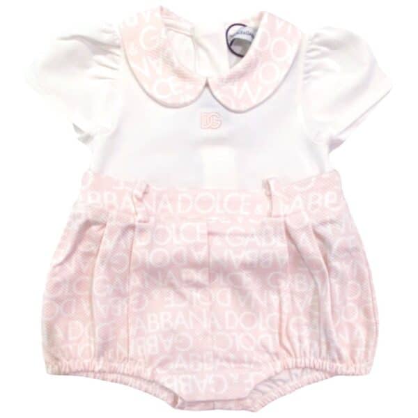 Dolce & Gabbana - Pagliaccetto neonata - Rosa