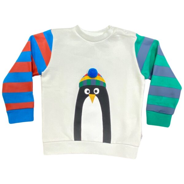 Stella McCartney - Felpa pinguino bamnìbino colors