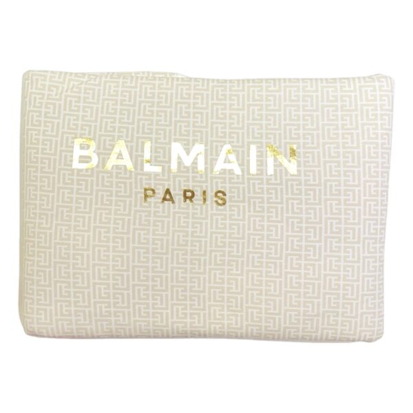 Balmain - Coperta panna oro neonati